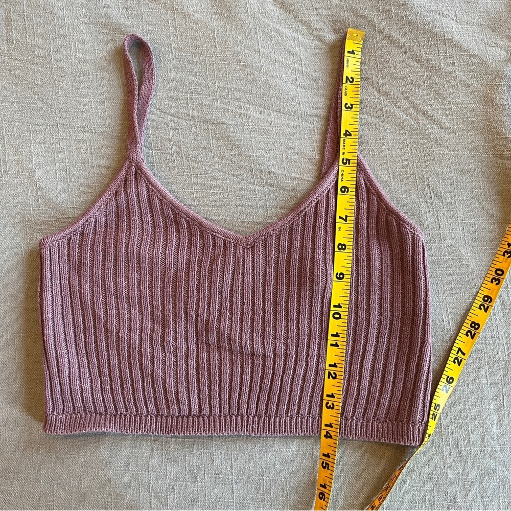 NWT Wild Fable Target Knit Crop Top Tank - Picture 4 of 7
